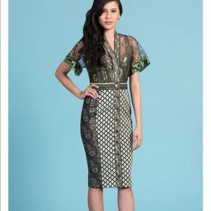 NWT Byron Lars Charlier Column Sheath Dress Size 2